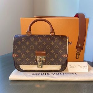 Louis Vuitton Vaugirard Handbag in Creme